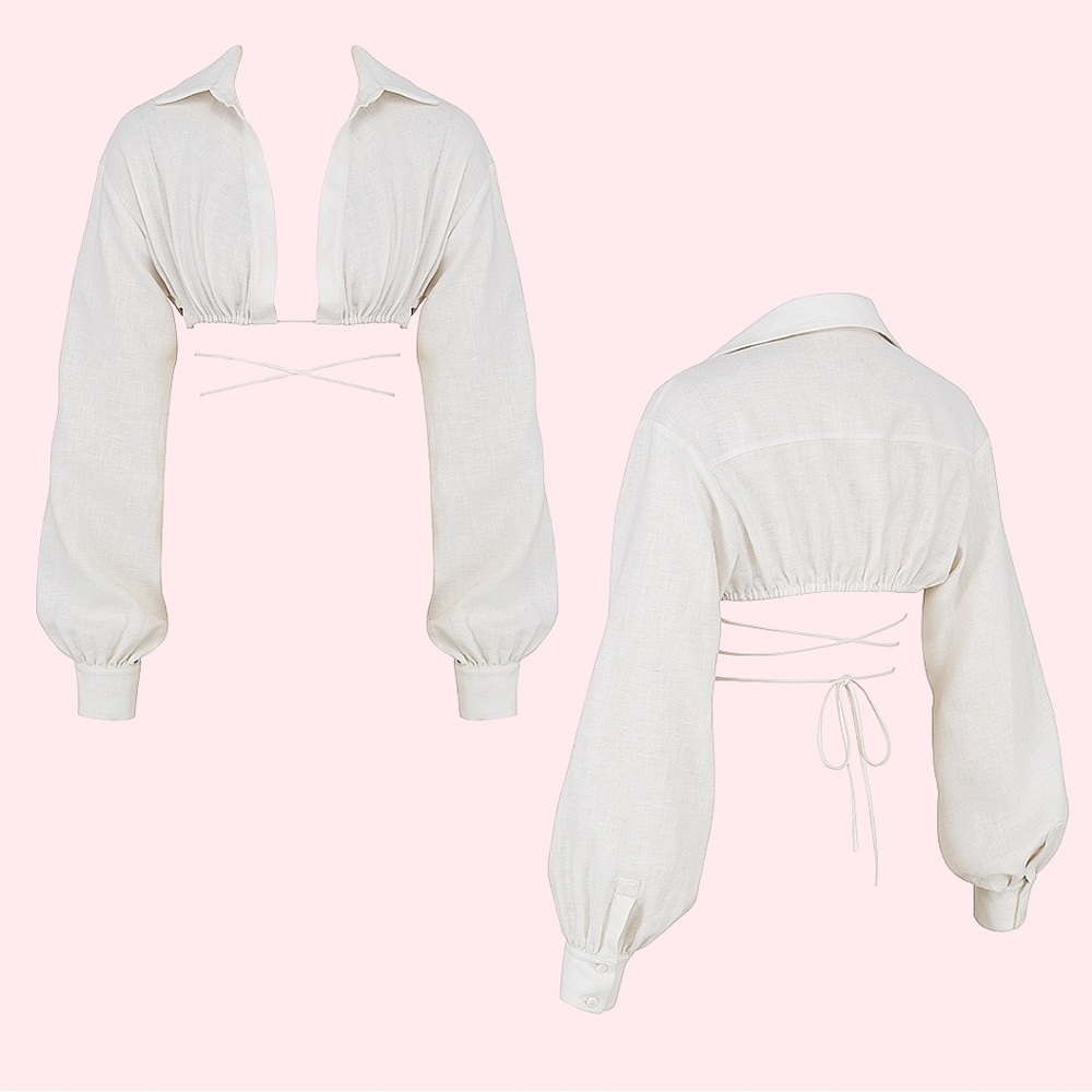 House of CB IRIS Cropped Top• NWOT